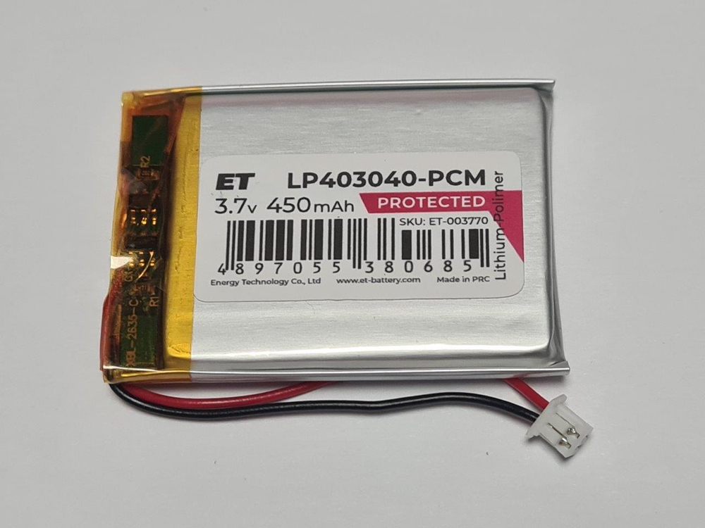 Аккумулятор ET LP403040-PCM