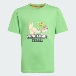 Adidas Футболка Minecraft, лаймовый