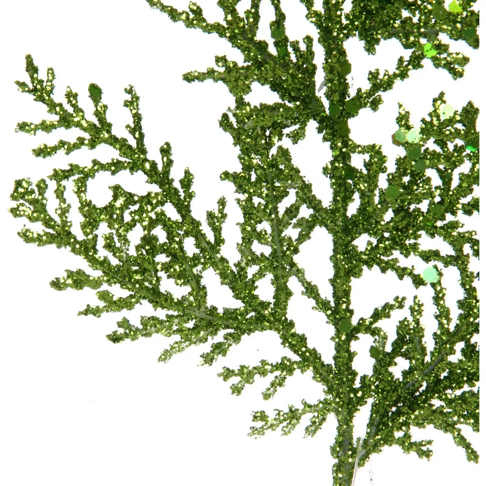 Ветка декоративная «Зимний сон» 25 см, Нежный зеленый