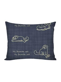 Постельное белье поплин Сказка "Котики Грей" 1,5-сп Наволочка 50х70 см 1 шт Простынь 150x215 см Пододеяльник 145x215 см