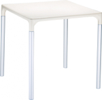 Стол пластиковый Siesta Contract Mango Alu, бежевый