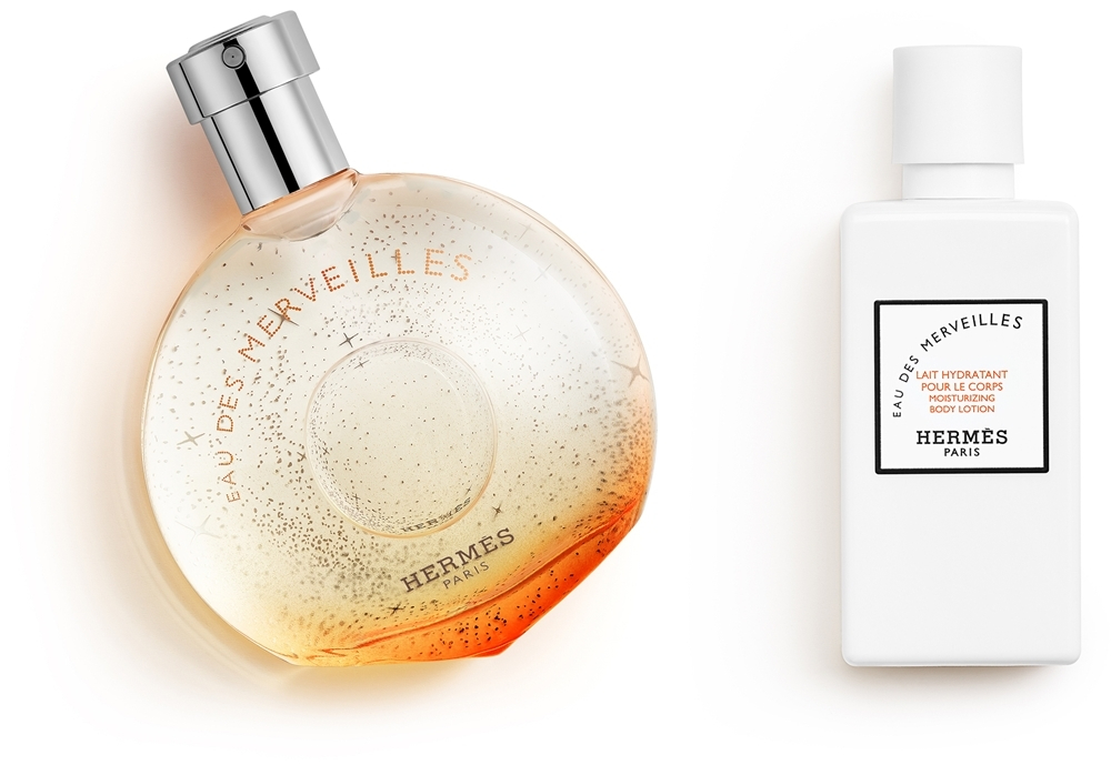 HERMES Eau des Merveilles Eau de Toilette Set Туалетная вода для женщин