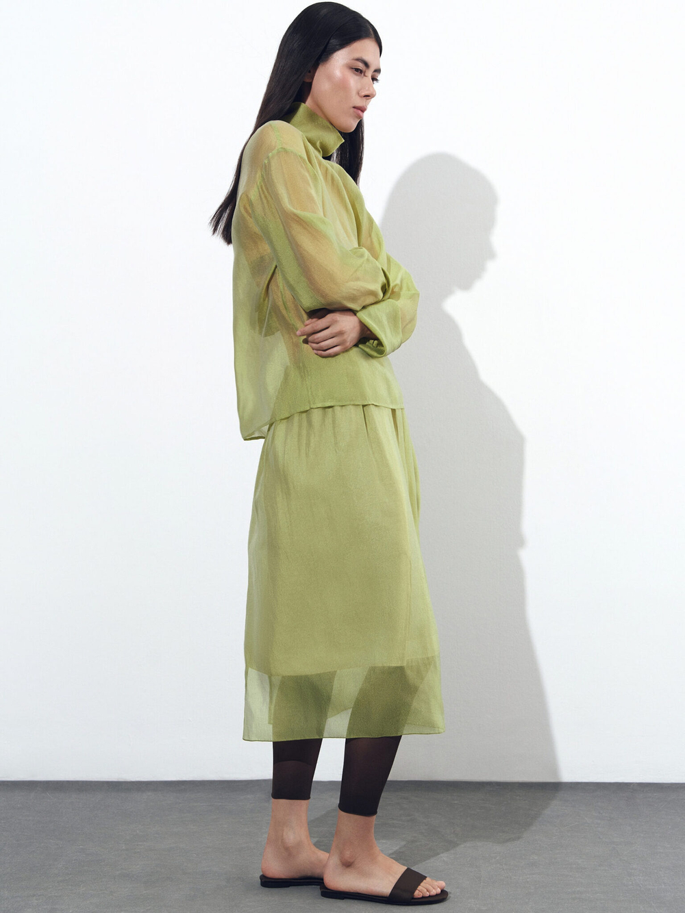 Блуза с воротником B1