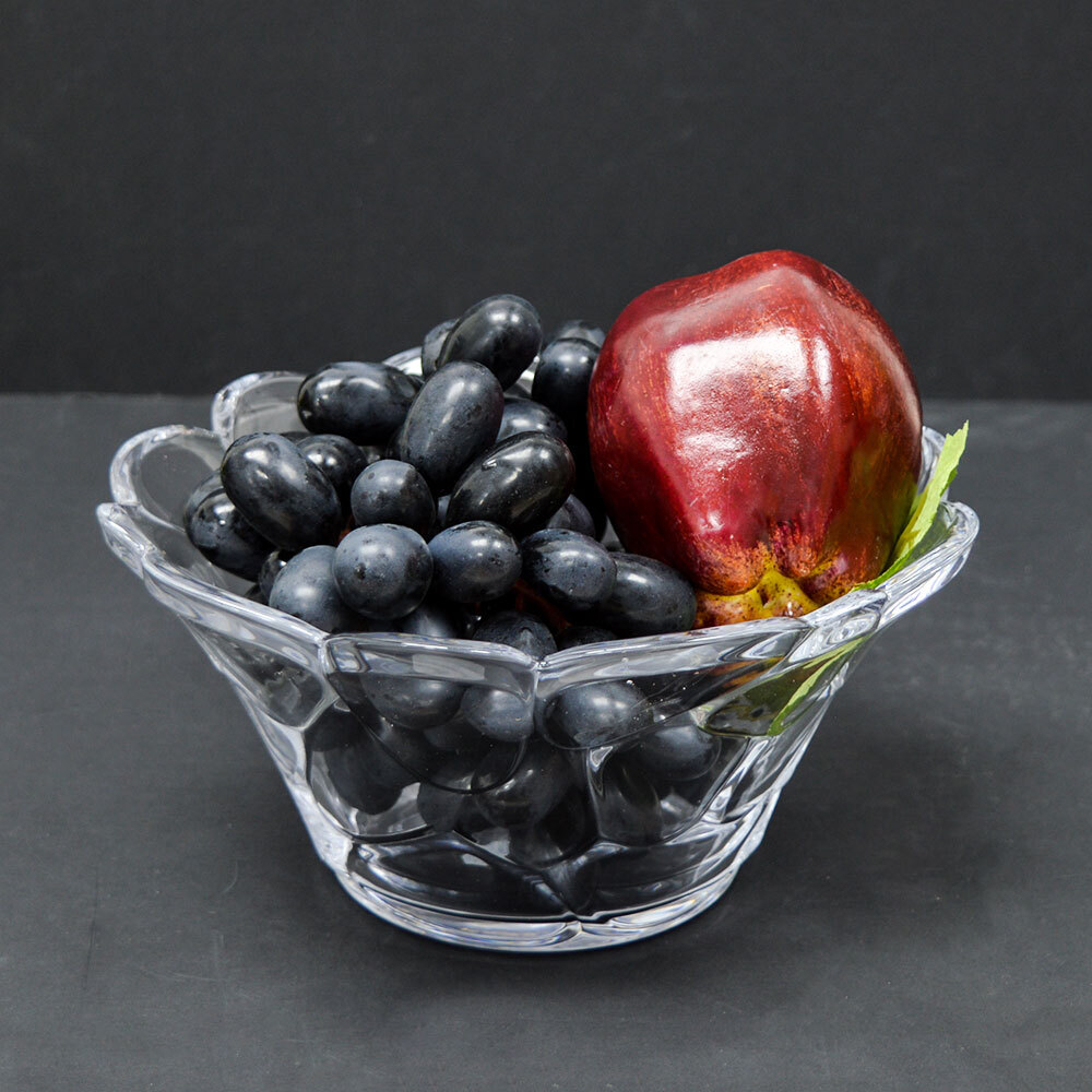 Фруктовница 20*11см стеклянная