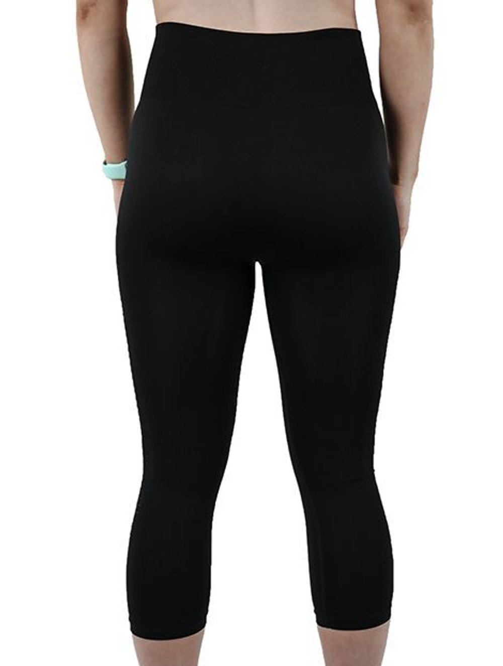 Легинсы-капри для отдыха и спорта (Размер: M-L) (Цвет: сиреневый)