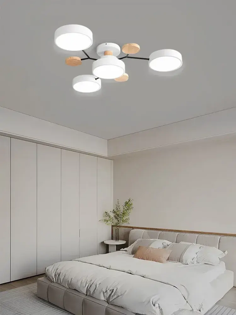 Люстра потолочная светодиодная на кухню, прихожую и спальню,48 Вт