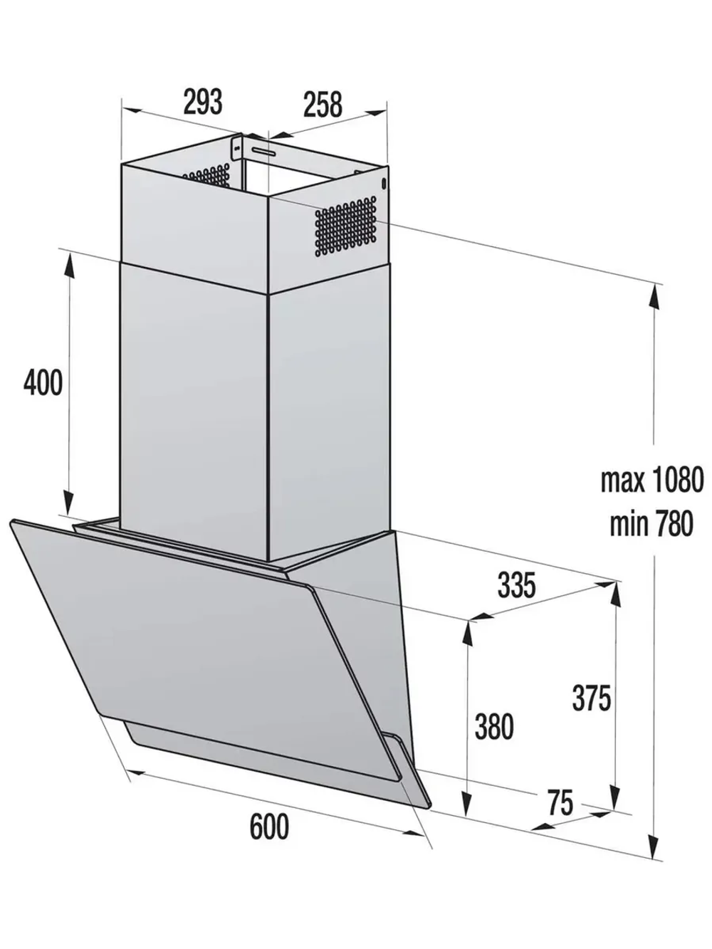Вытяжка GORENJE WHI649EXBG
