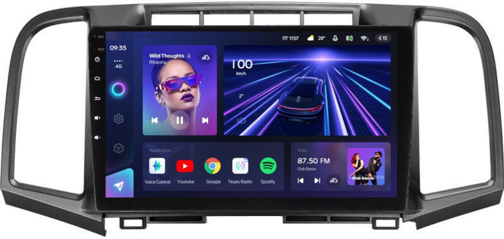 Магнитола для Toyota Venza GV10 2008-2016 (без JBL) - Teyes CC3 Android 10, ТОП процессор, 4/32 Гб, CarPlay, SIM-слот