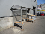 Курилка из поликарбоната