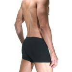 Черные хлопковые трусы-боксеры (Размер: XL) (Цвет: черный)