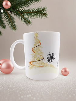 Новогодняя кружка Дед Мороз