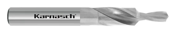 Короткое ступенчатое сверло Karnasch M3, 90°, HSS-XE, DIN 1897, арт. 40.1040.030