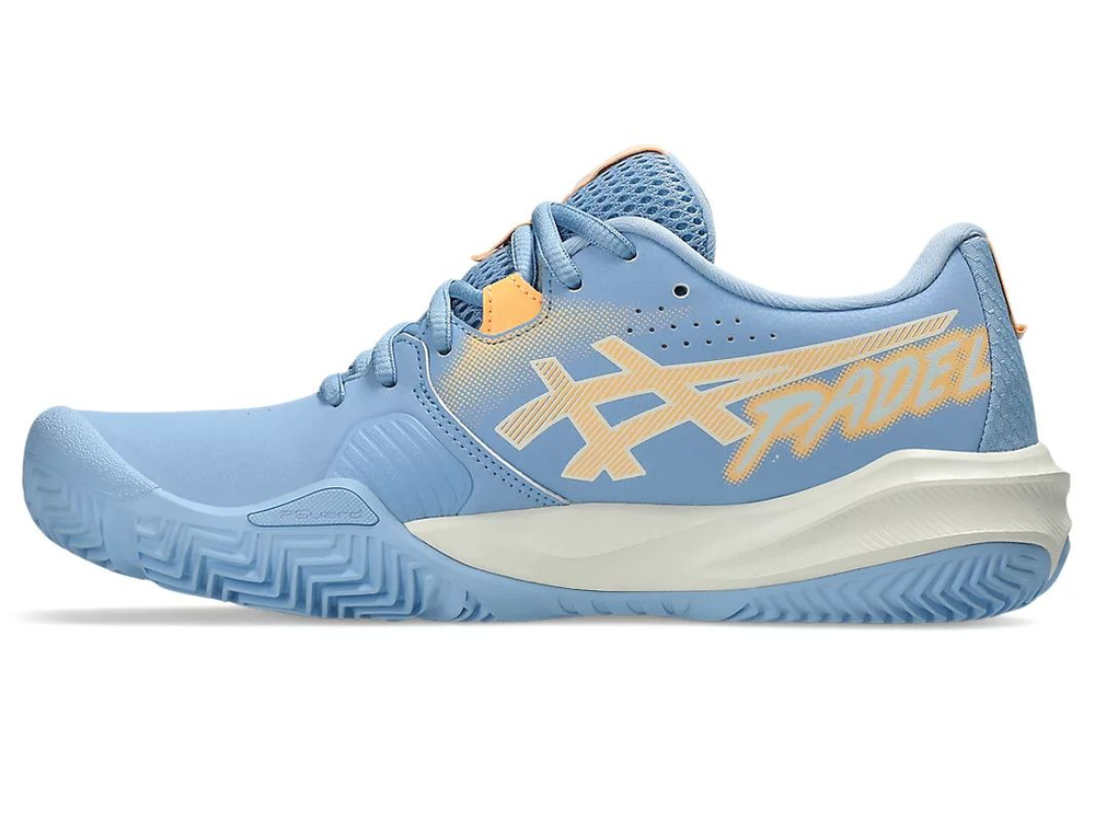 Женские кросовки для Padel Asics Gel-Challenger 15 Padel - stone wash/orange glow