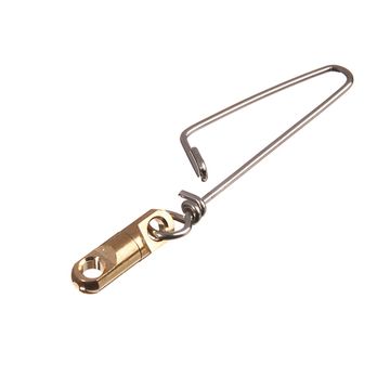 Карабин булавка с вертлюжком для линя подводного ружья