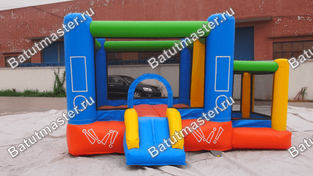 Надувной батут "Кубик"