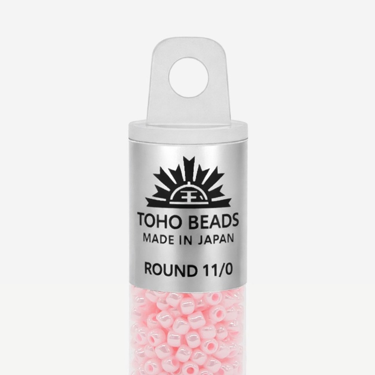 Японский бисер TOHO Round 11/0 (№126), кремовый глянцевый