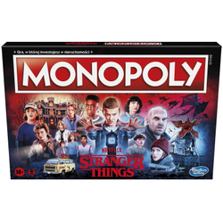 Hasbro - польская версия игры Monopoly Stranger Things F2544