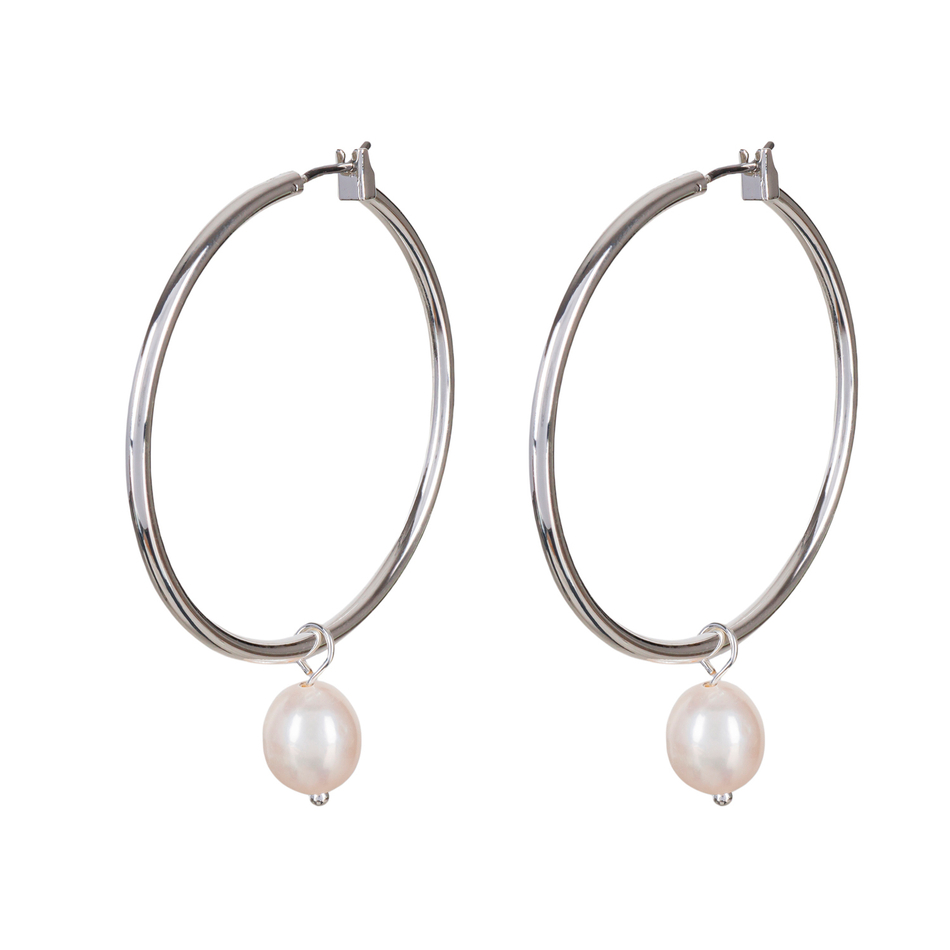 Серьги Fiore Luna White Pearle Ring LE6089 S