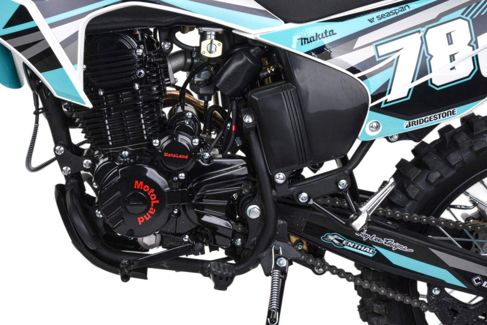 Мотоцикл Кросс Motoland XR300 LITE (175FMM) с ПТС синий