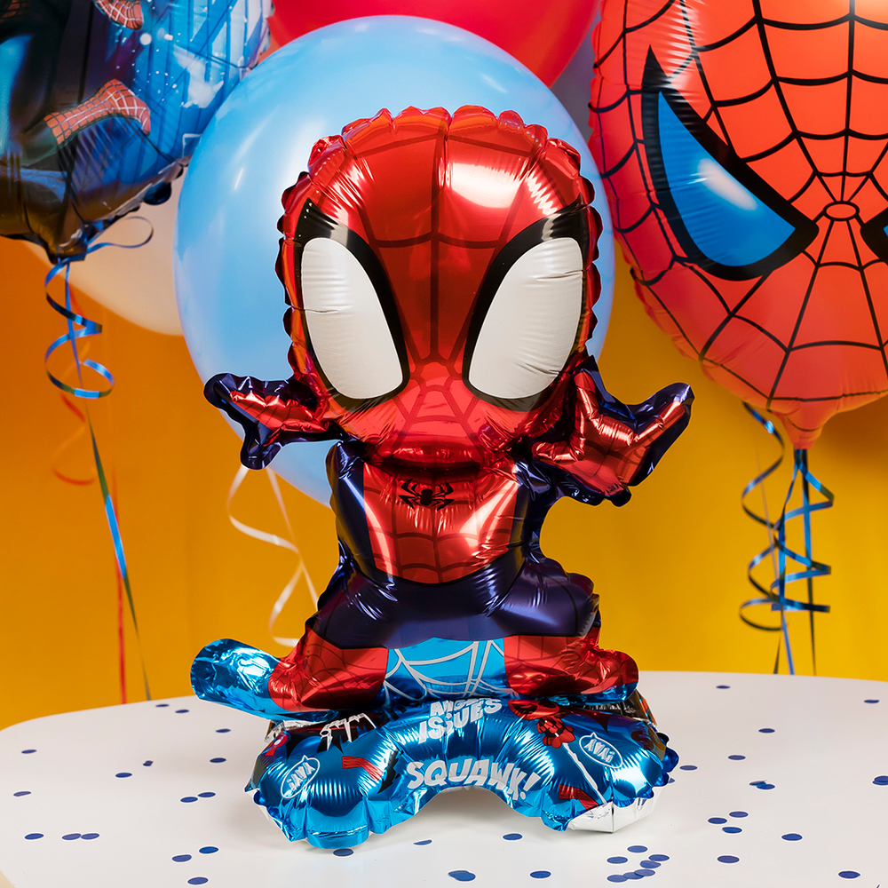 Фольгированный шар-фигура на подставке «Человек-паук» AIR, 56 см
