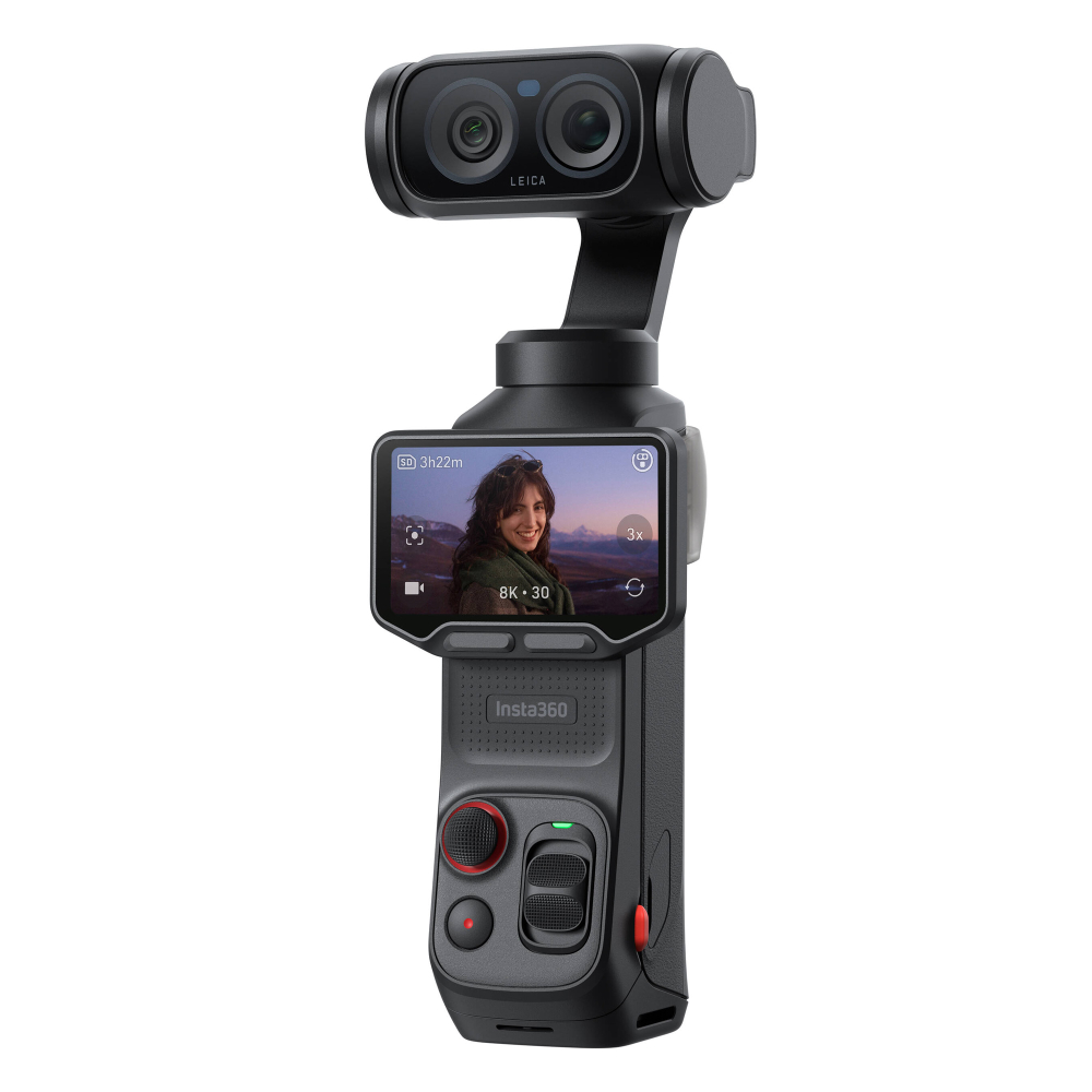 Камера с 3-осевым подвесом Insta360 Luna Ultra Cosmic Black Creator Bundle