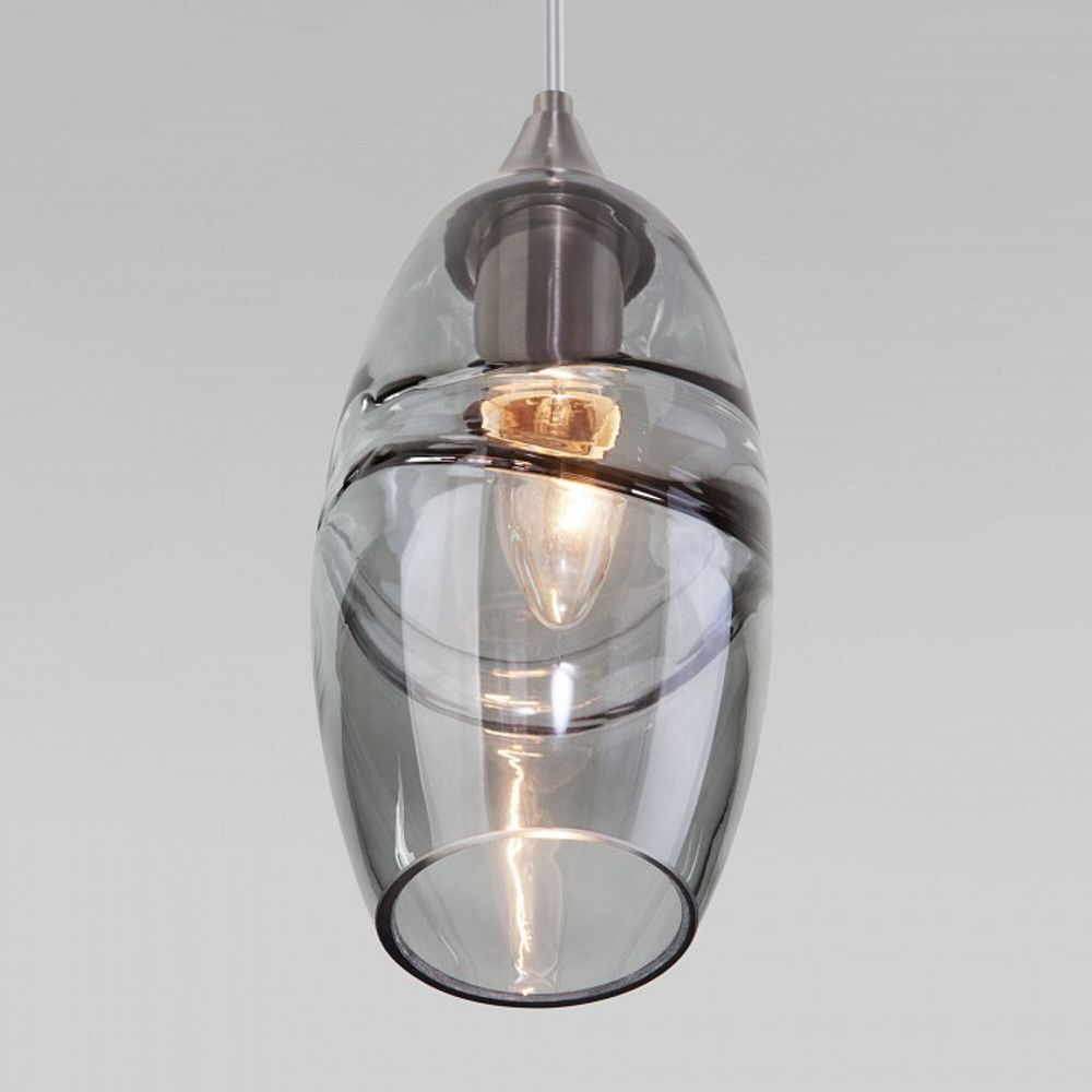 Подвесной светильник Eurosvet Lotus 50222/1 дымчатый