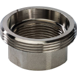 Соединение быстроразъемое (американка) STOUT SFT 0034 - 1"1/4 (ВР/ВР, латунь никелированная, металл по металлу)