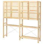 Шкаф - IVAR IKEA/ ИВАР ИКЕА, 179х174 см , под беленый дуб
