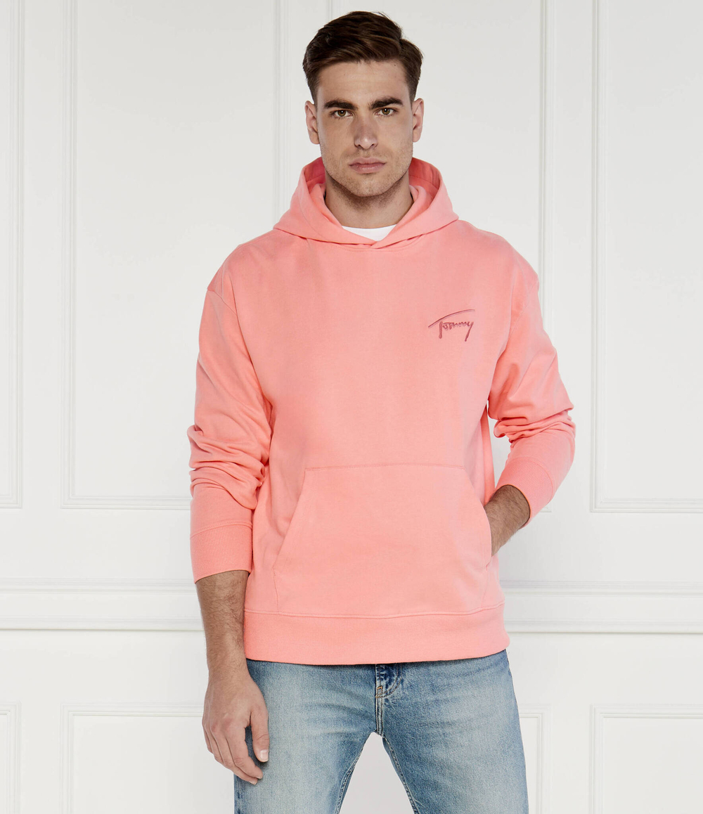 Худи SIGNATURE Tommy Jeans - розовый(DM0DM17990)