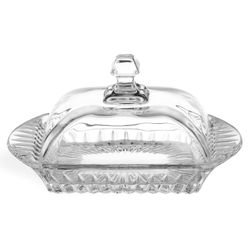 МАСЛЕНКА "MUZA CRYSTAL" 17,5*10,5 СМ. ВЫСОТА=9 СМ