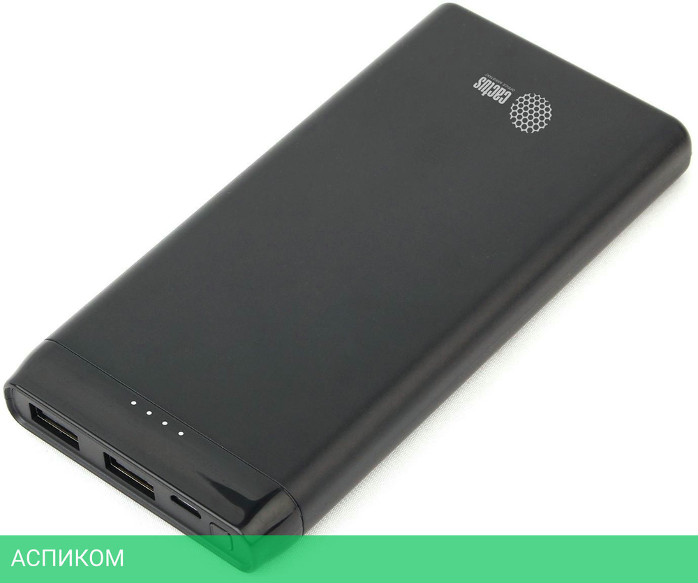 Портативное зарядное устройство Cactus CS-PBFSFT-10000 черный