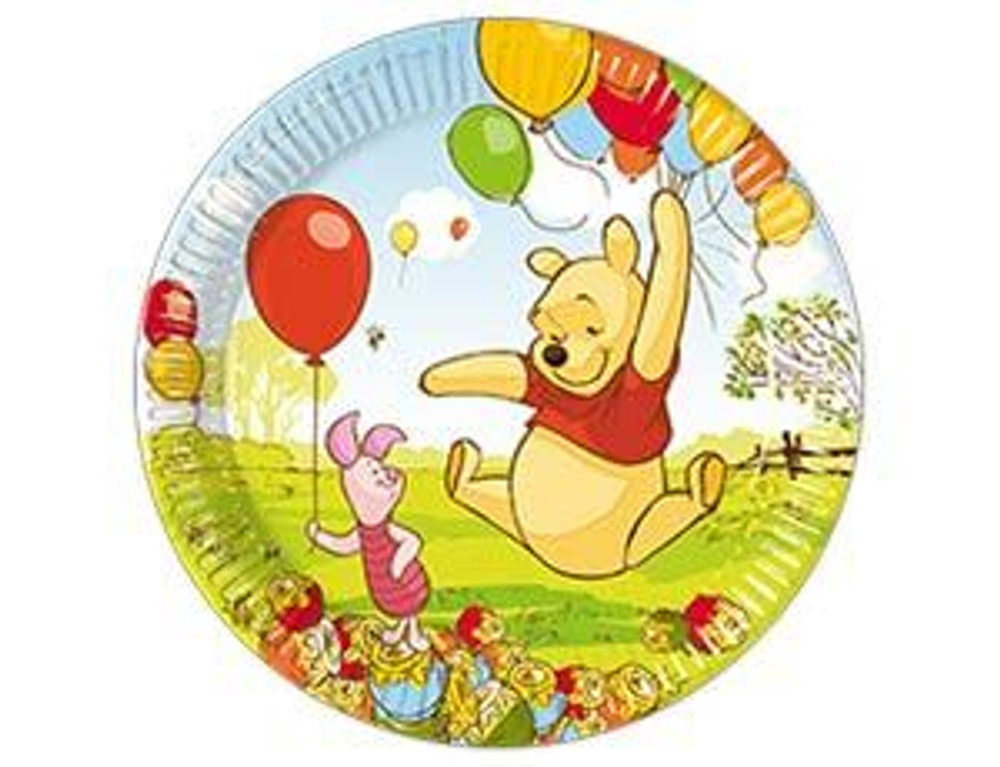 Распродажа Тарелка Винни и Пятачок 20см 8шт.