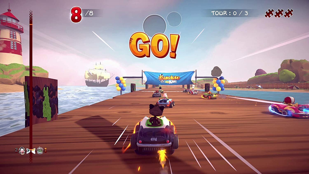 Игра Garfield Kart: Furious Racing (Английская версия) для Nintendo Switch