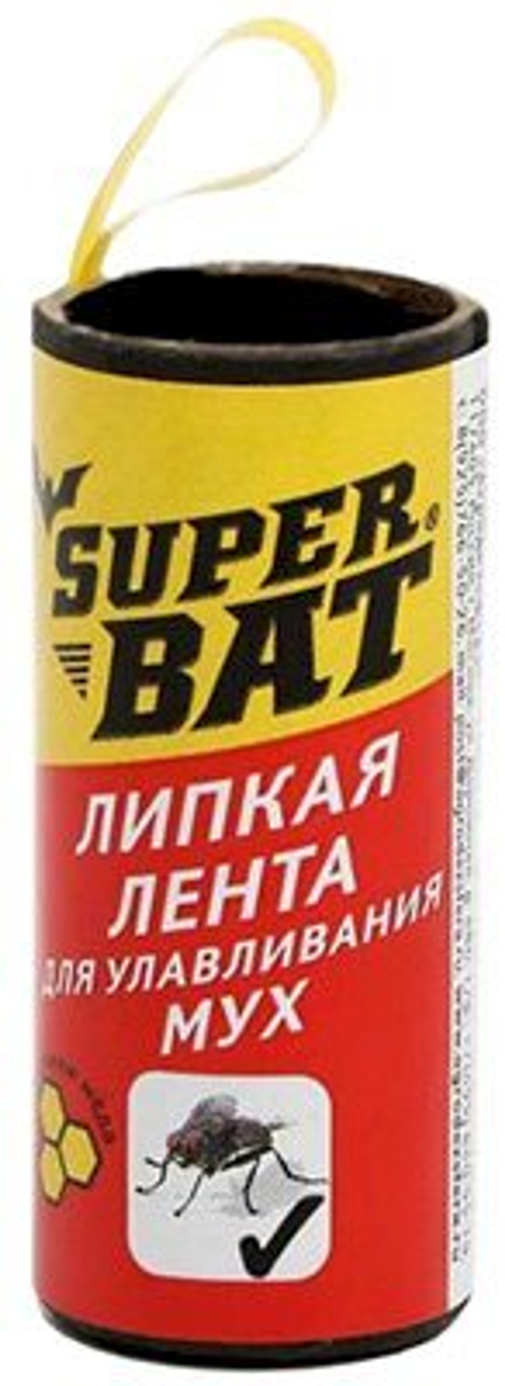 Липкая лента-ловушка от мух Superbat, 100 штук