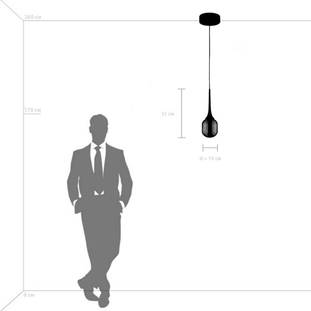 Подвесной светильник Lightstar Acrile 738011