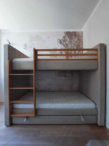 Кровать двухъярусная Cosy (серый)