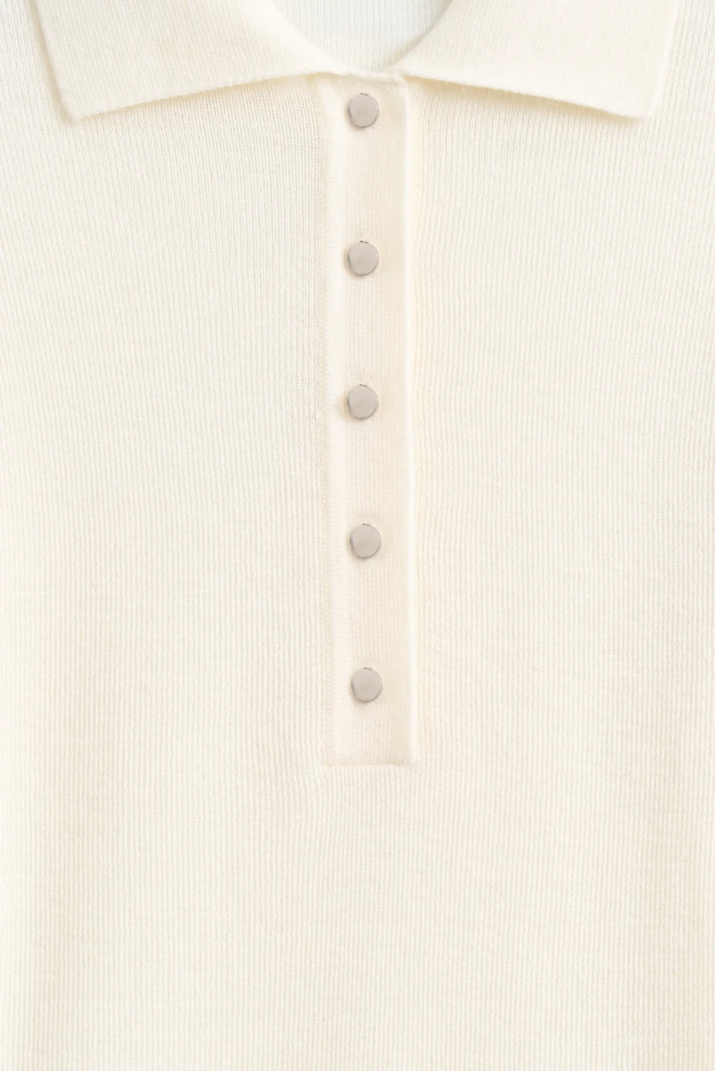 Джемпер поло молочный