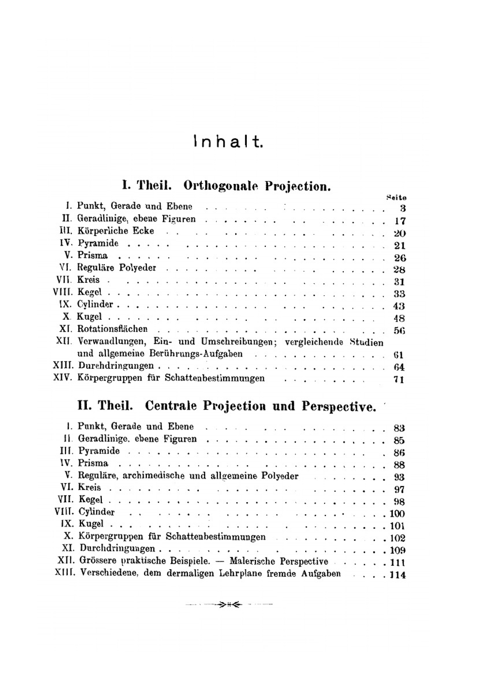 Sammlung Von Maturitäts-Fragen Aus Der Darstellenden Geometrie | Joachim Steiner