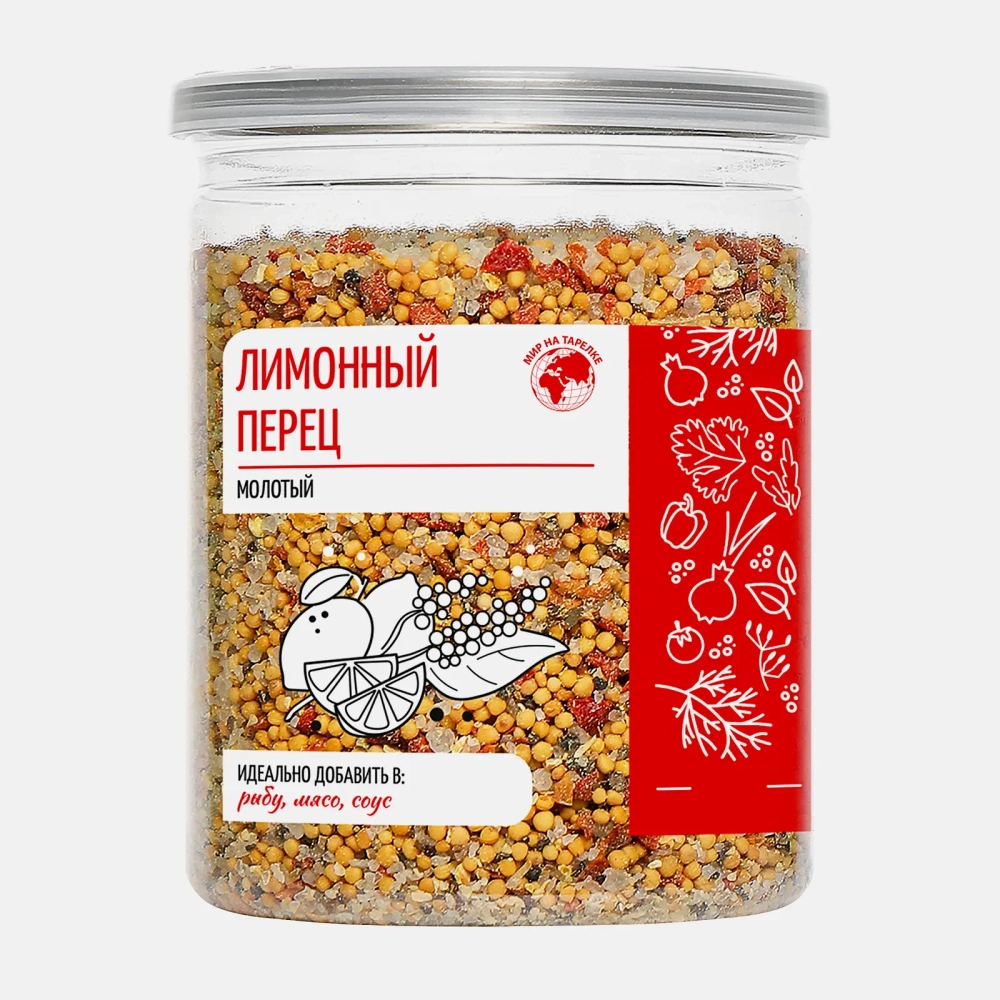 Лимонный перец молотый Планета Вкуса 260г
