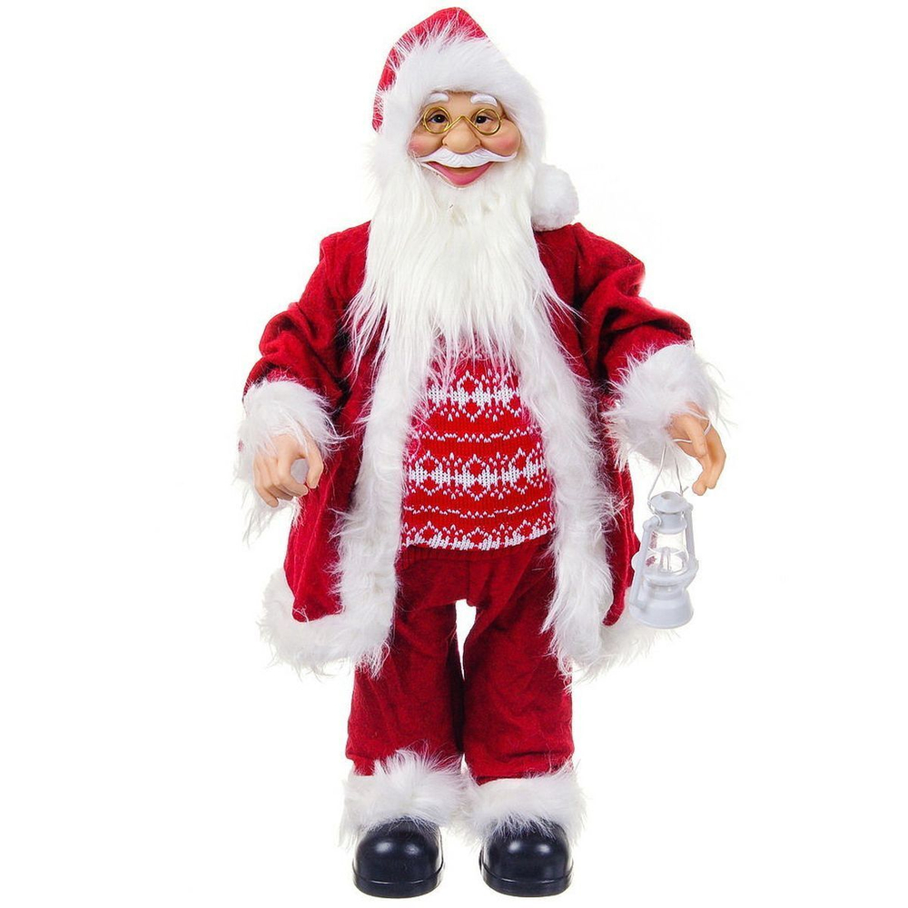 Фигурка декоративная ПЭ,пластик, Санта, 60 см, Y4-2825