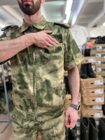 Офисный костюм / мох