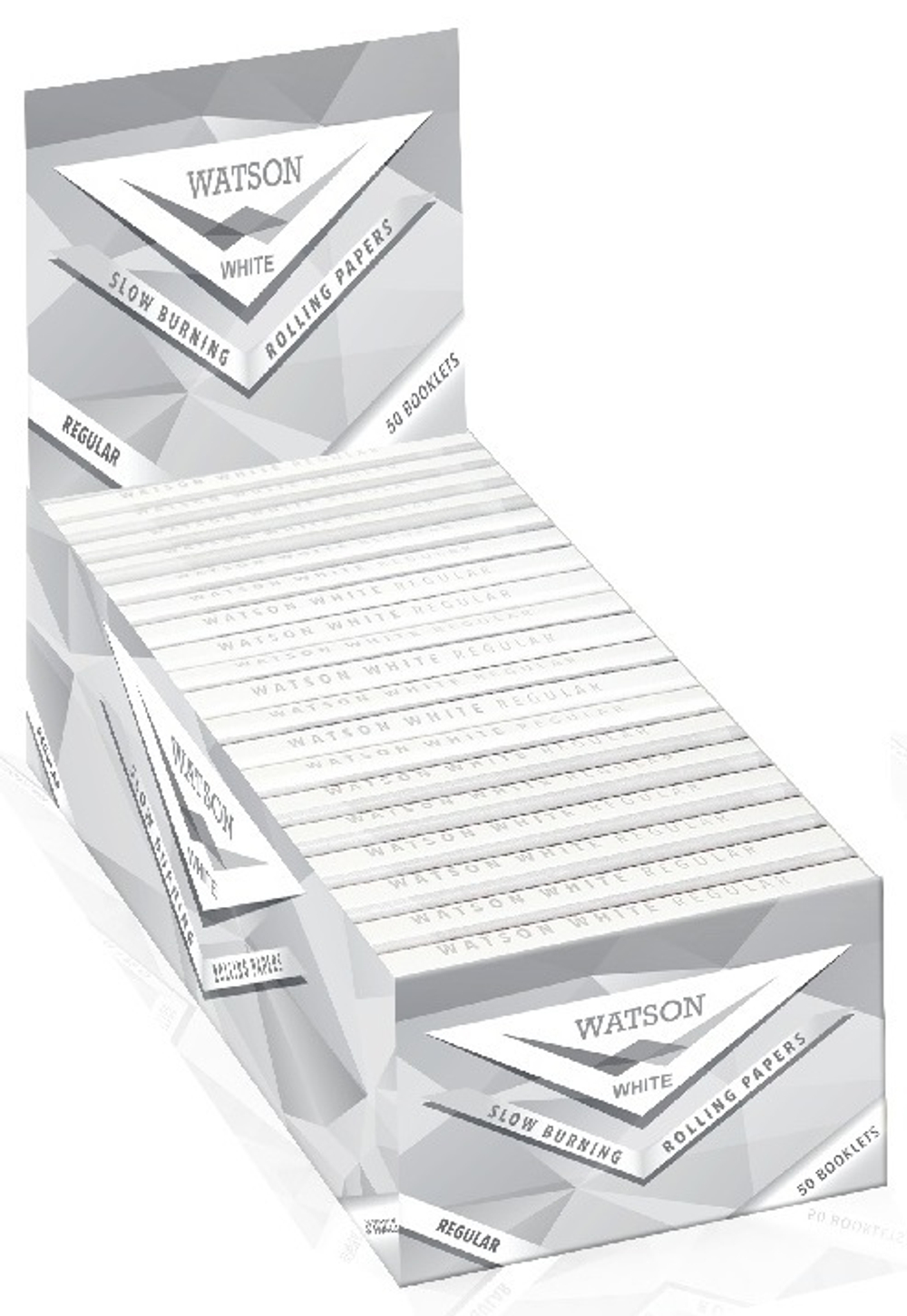Бумага курительная WATSON WHITE REGULAR ROLLING PAPER (50шт)
