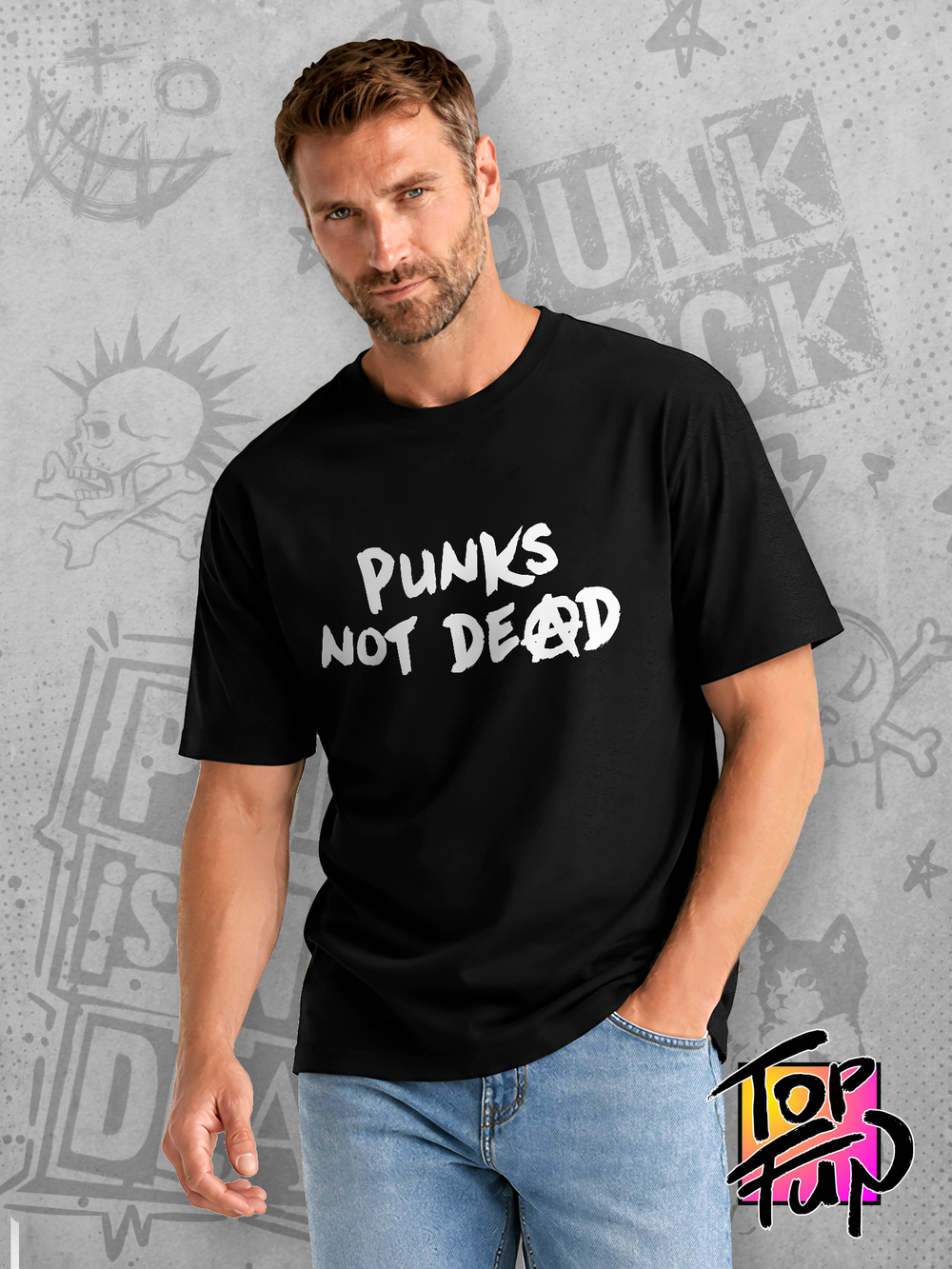 Футболка Punks not dead