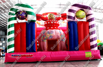 Коммерческий надувной батут "Конфета" 5*5*4.5 м