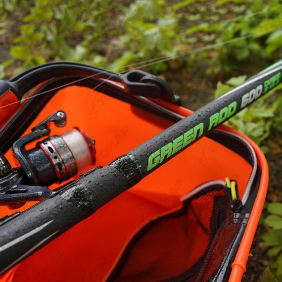 Удилище проводочное GREEN ROD с/к carbon, 6m, 15-40g (N-GR-600K) Nisus