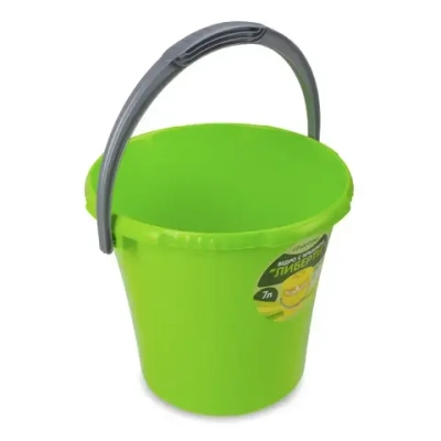 Ведро Либерти 7л салатовое С603САЛ (комплект 20 шт)