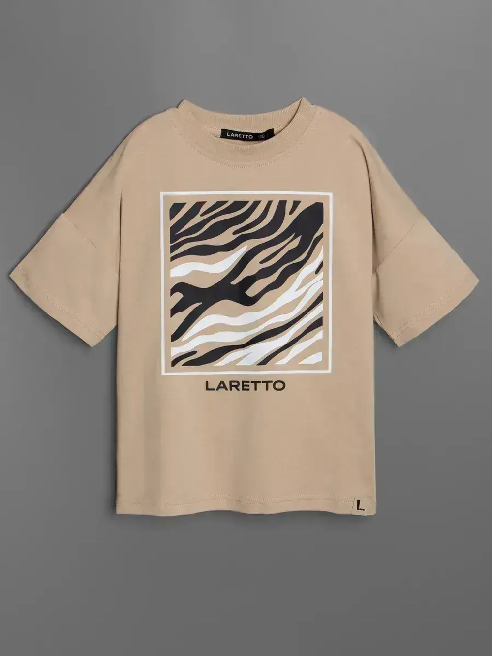 Летний костюм для девочки с лосинами