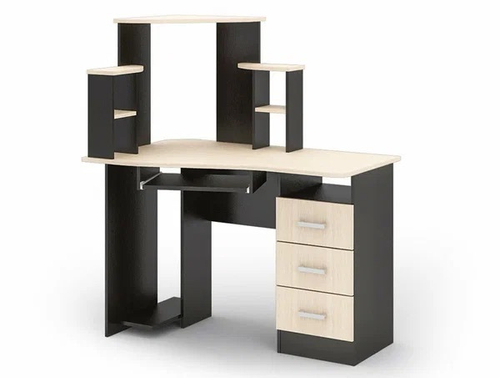 Стол компьютерный №1 (Венге/Дуб белфорт)