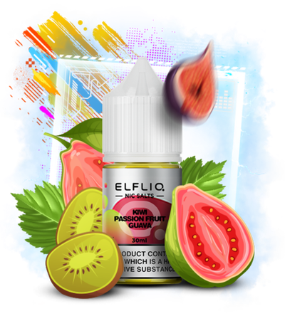 ElfLiq - Kiwi Passion Fruit Guava (5% nic, 30ml)