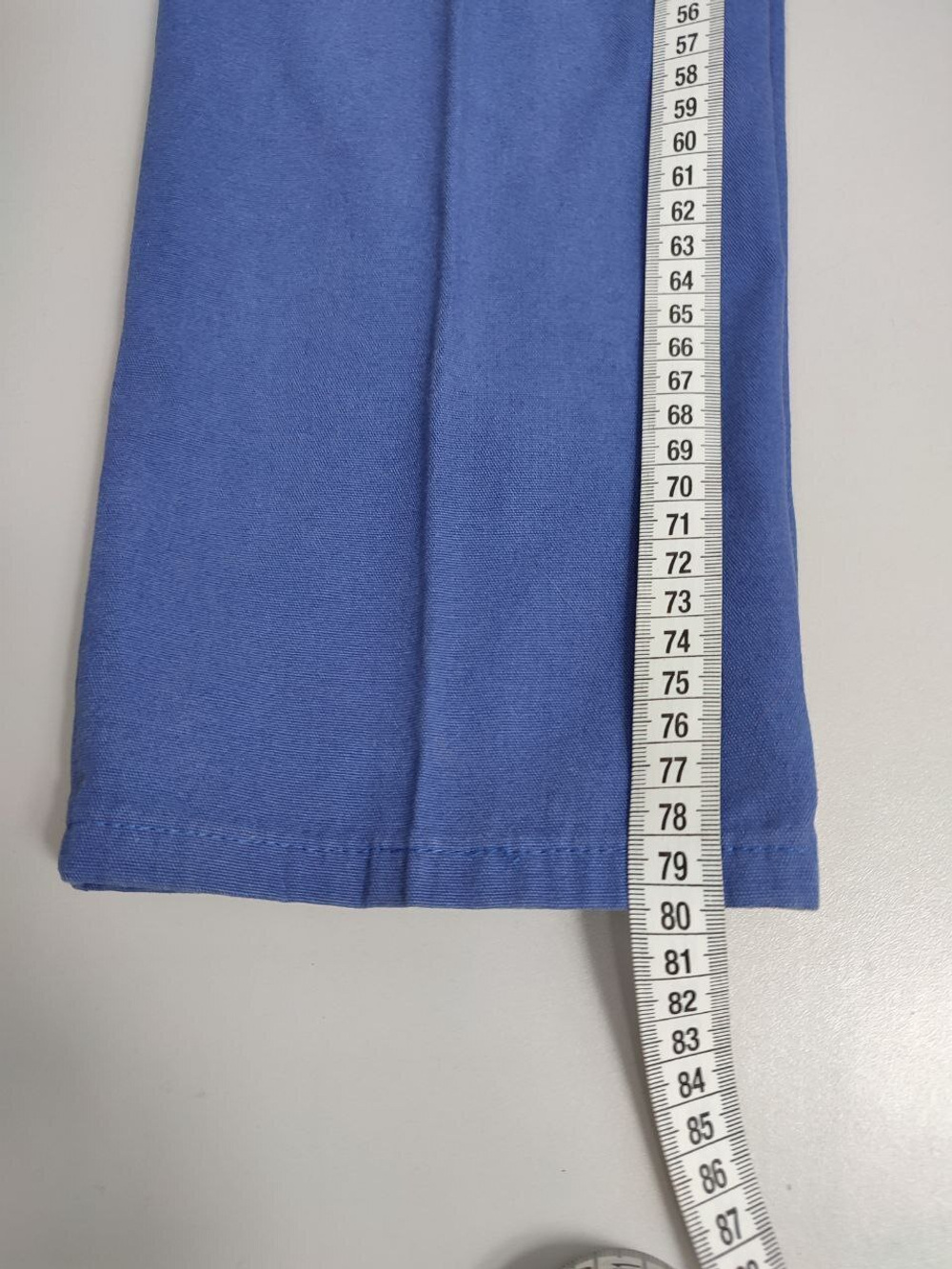 Брюки синие плотные 44 размер